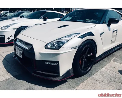 DarwinPro NSM Style Partial Carbon Fiber Front Fenders Nissan GTR R35 CBA/DBA/EBA 2008-2022 - PCF8354NSMO-FD