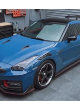 DarwinPro NSM Style Partial Carbon Fiber Front Fenders Nissan GTR R35 CBA/DBA/EBA 2008-2022                                     - PCF8354NSMO-FD - Image 14