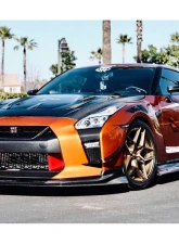 DarwinPro NSM Style Partial Carbon Fiber Front Fenders Nissan GTR R35 CBA/DBA/EBA 2008-2022                                     - PCF8354NSMO-FD - Image 6