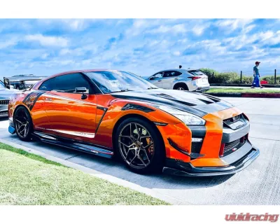 DarwinPro NSM Style Partial Carbon Fiber Front Fenders Nissan GTR R35 CBA/DBA/EBA 2008-2022 - PCF8354NSMO-FD