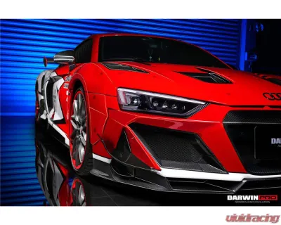 DarwinPro PCF w/ Carbon Fiber IMPII Hood Audi R8 Coupe | Spyder 2016-2023 - PCF8358IMPII-H