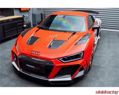 DarwinPro PCF w/ Carbon Fiber IMPII Hood Audi R8 Coupe | Spyder 2016-2023 - PCF8358IMPII-H