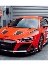 DarwinPro PCF w/ Carbon Fiber IMPII Hood Audi R8 Coupe | Spyder 2016-2023                                     - PCF8358IMPII-H - Image 9