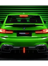 DarwinPro BKSS Style Carbon Fiber Roof Spoiler BMW 3 Series G20/G28/G80 M3 2019-2024                                     - CF8482BKSS-RS - Image 12