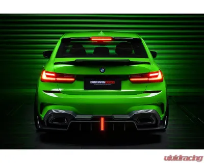 DarwinPro BKSS Style Carbon Fiber Roof Spoiler BMW 3 Series G20/G28/G80 M3 2019-2024 - CF8482BKSS-RS