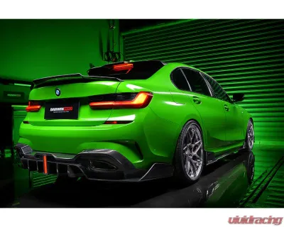 DarwinPro BKSS Style Carbon Fiber Roof Spoiler BMW 3 Series G20/G28/G80 M3 2019-2024 - CF8482BKSS-RS