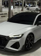 DarwinPRO IMP Performance Front Bumper Grills Cover Audi RS6 C8 Avant | RS7 C8 Quattro 2019-2025                                     - 8377IMPII-G - Image 11