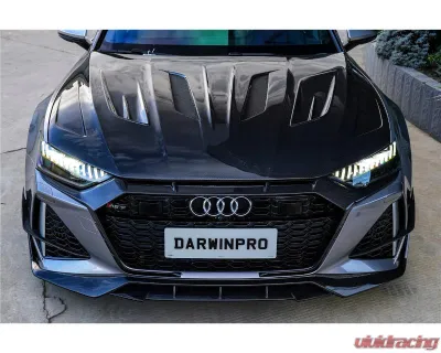 DarwinPRO IMP Performance Front Bumper Grills Cover Audi RS6 C8 Avant | RS7 C8 Quattro 2019-2025 - 8377IMPII-G
