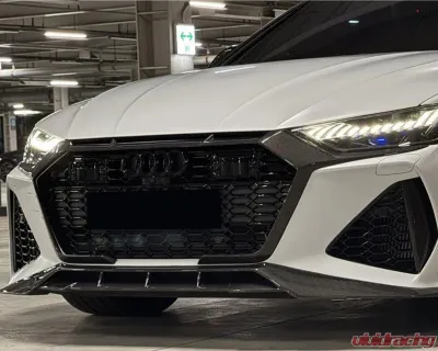 DarwinPRO IMP Performance Front Bumper Grills Cover Audi RS6 C8 Avant | RS7 C8 Quattro 2019-2025 - 8377IMPII-G