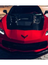 DarwinPro Double Sided Carbon Fiber IMP Performance Hood Chevrolet Corvette C7 Z51 | Z06 | Grandsport 2013-2019                                     - DCF8993BKSSIMP-H - Image 18