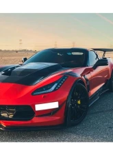 DarwinPro Double Sided Carbon Fiber IMP Performance Hood Chevrolet Corvette C7 Z51 | Z06 | Grandsport 2013-2019                                     - DCF8993BKSSIMP-H - Image 20