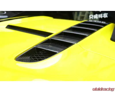 DarwinPro Carbon Fiber Trunk Scoop Audi R8 Spyder 2010-2012 - CF8355OE-TSP