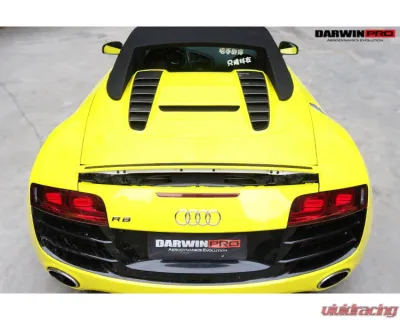 DarwinPro Carbon Fiber Trunk Scoop Audi R8 Spyder 2010-2012 - CF8355OE-TSP