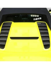 DarwinPro Carbon Fiber Trunk Scoop Audi R8 Spyder 2010-2012                                     - CF8355OE-TSP - Image 7