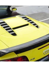 DarwinPro Carbon Fiber Trunk Scoop Audi R8 Spyder 2010-2012                                     - CF8355OE-TSP - Image 9