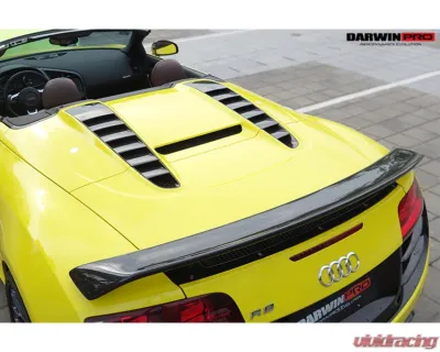 DarwinPro Carbon Fiber Trunk Scoop Audi R8 Spyder 2010-2012 - CF8355OE-TSP