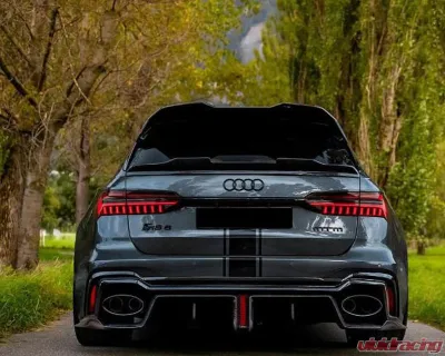 DarwinPRO IMP Performance Rear Diffuser Audi RS6 Avant C8 | RS7 Quattro 2019-2025 - CF8376IMP-RD