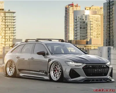 DarwinPRO IMP Performance Side Skirts Under Board Audi RS6 Avant C8 | RS7 Quattro 2019-2025 - CF8376IMP-SS