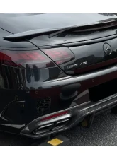 DarwinPro Aerodynamics BKSS Style Carbon Fiber Rear Diffuser CFRP Mercedes Benz C217 S63 | S65 AMG Coupe 2014-2021                                     - CF8506BKSS.RD - Image 3