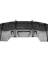 DarwinPro Aerodynamics BKSS Style Carbon Fiber Rear Diffuser CFRP Mercedes Benz C217 S63 | S65 AMG Coupe 2014-2021                                     - CF8506BKSS.RD - Image 4