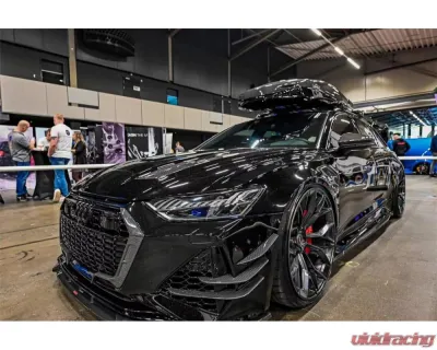 DarwinPRO CFRP IMP Performance Front Canards Audi RS6 | RS7 Quattro 2019-2025 - CF8376IMPII-CRD