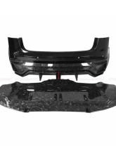 DarwinPro IMP Performance Partial Carbon Fiber Rear Bumper Forged Carbon Tesla Model 3 2021-2023                                     - FGPCF9404IMP2-RB - Image 14