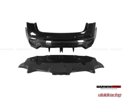 DarwinPro IMP Performance Partial Carbon Fiber Rear Bumper Forged Carbon Tesla Model 3 2021-2023 - FGPCF9404IMP2-RB