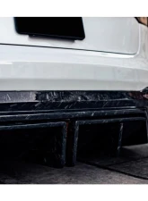 DarwinPro IMP Performance Partial Carbon Fiber Rear Bumper Forged Carbon Tesla Model 3 2021-2023                                     - FGPCF9404IMP2-RB - Image 8