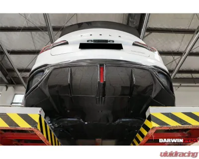 DarwinPro IMP Performance Partial Carbon Fiber Rear Bumper Forged Carbon Tesla Model 3 2021-2023 - FGPCF9404IMP2-RB
