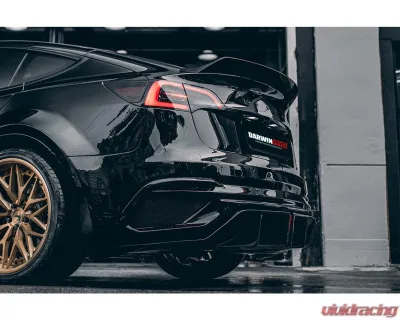 DarwinPro IMP Performance Partial Carbon Fiber Rear Bumper Forged Carbon Tesla Model 3 2021-2023 - FGPCF9404IMP2-RB