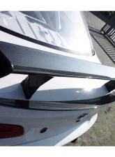 RKP 1x1 Matte Carbon Clubsport Aero Rear Wing for BMW E82 1M | E92 M3 2008-2012                                     - RKP-CSW-1 - Image 8