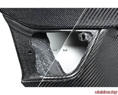 RKP Carbon Roof Panel 2x2 for BMW E46 M3 2001-2006, Lightweight Carbon Fiber - RKP-E46-GTROOF-CF22