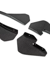 RKP GT4 Carbon Bumper Canard Set 2x2 for BMW F80 M3 2015-2020                                     - RKP-F82-GT4-C - Image 3