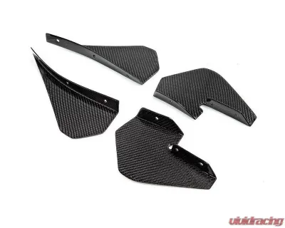 RKP GT4 Carbon Bumper Canard Set 2x2 for BMW F80 M3 2015-2020 - RKP-F82-GT4-C