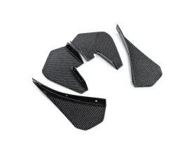 RKP GT4 Carbon Bumper Canard Set 2x2 for BMW F80 M3 2015-2020