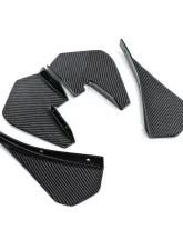 RKP GT4 Carbon Bumper Canard Set 2x2 for BMW F80 M3 2015-2020                                     - RKP-F82-GT4-C - Image 4