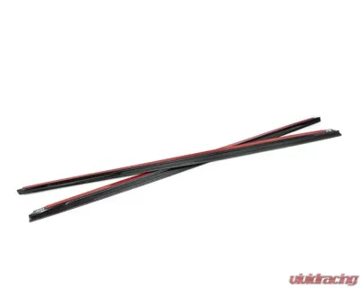 RKP Carbon Side Skirt Set 2x2 for BMW F90 M5 2018-2022, Stainless Steel Finish - RKP-F90-SS-2