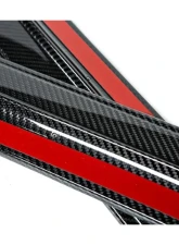 RKP Carbon Side Skirt Set 2x2 for BMW F90 M5 2018-2022, Stainless Steel Finish                                     - RKP-F90-SS-2 - Image 3