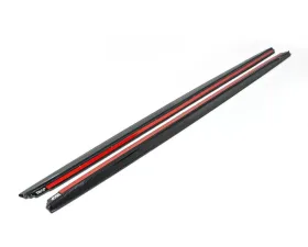 RKP Carbon Side Skirt Set 2x2 for BMW F90 M5 2018-2022, Stainless Steel Finish