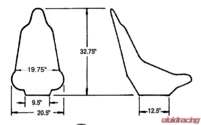 JAZ Pro Stock Seat - 100-100-01