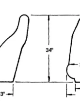 JAZ Pro High Back Seat                                     - 100-140-01 - Image 2