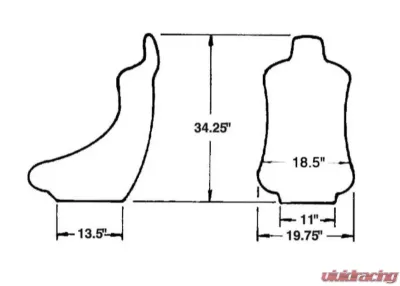 JAZ Turbo Pro Seat - 100-150-01