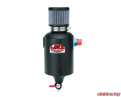 JAZ 1 Quart Black Breather Tank w/ AN-12 Fitting - 605-225-01