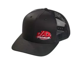 JAZ Black Mesh Snapback Hat