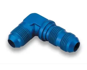 JAZ 90 Degree Bulkhead AN-8 Blue
