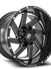 XF Off-Road XF-205 Wheel 20x9 6x135|6x139.7 0mm Gloss Black Milled                                     - XF-205209061351397+0GBML - Image 2