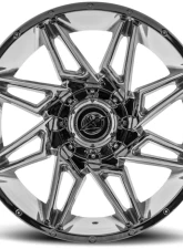 XF Off-Road XF-218 Wheel 22x12 5x127|5x139.7 -44mm Chrome                                     - XF-218221251271397-44C - Image 2