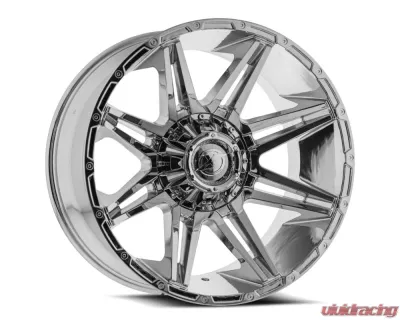 XF Off-Road XF-220 Wheel 20x12 8x165.1|8x180 -44mm Chrome - XF-220201281651180-44C
