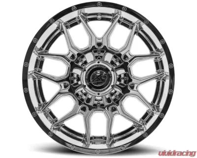XF Off-Road XF-222 Wheel 20x12 8x165.1|8x170 -44mm Chrome - XF-222201281651170-44C