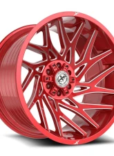 XF Off-Road XF-229 Wheel 20x10 6x135|6x139.7 -24mm Anodized Red w/ Milled                                     - XF-229201061351397-24ARM - Image 2